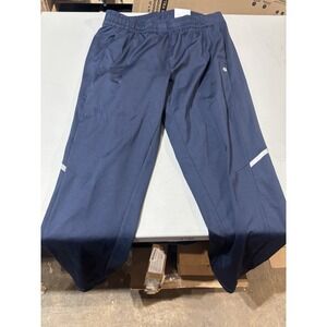 XERSION Mens M Joggers Running Pants Navy Blue Quick DRI Side Stripe AthleticNWT
